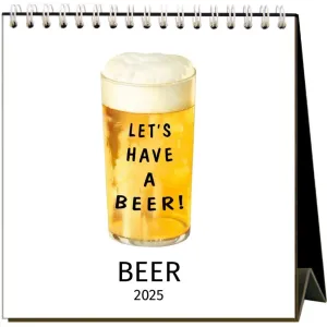 Nostalgic Beer 2025 Easel Desk Calendar