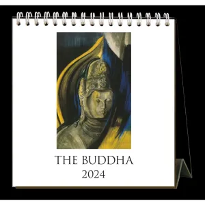 Buddha 2024 Easel Desk Calendar
