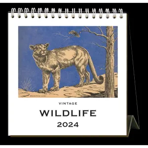 Wildlife 2024 Easel Desk Calendar