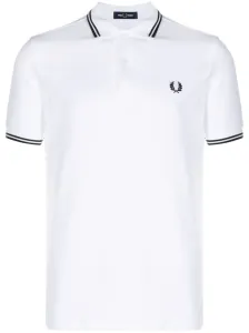 FRED PERRY - Logo Cotton Polo Shirt #1292198