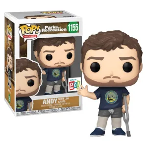 Parks and Rec Andy in Leg Casts POP! Vinyl Exclusive