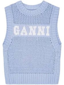 GANNI - Logo Crochet Vest #1240151