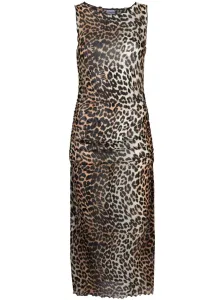 GANNI - Nylon Cover-up Sleeveless Dress #1126505