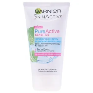 Garnier - Pure active sensitive skin cleansing gel : Cleaner 5 Oz / 150 ml