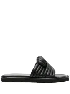 GIANVITO ROSSI - Leather Flat Sandals #1292132