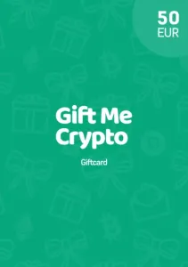 Gift Me Crypto Gift Card 50 EUR Key GLOBAL