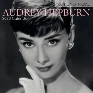 Audrey Hepburn 2025 Wall Calendar