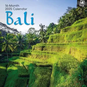 Bali 2025 Wall Calendar Calendar