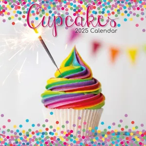 Cupcakes 2025 Wall Calendar