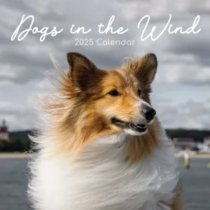 Dogs in the Wind 2025 Wall Calendar