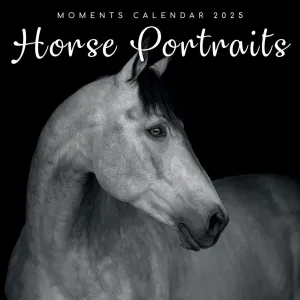 Horse Portraits 2025 Wall Calendar
