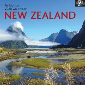 New Zealand 2025 Wall Calendar