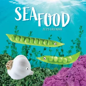 Sea Food 2025 Wall Calendar