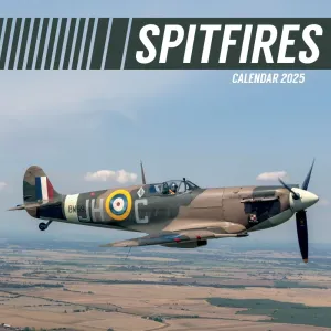 Spitfires 2025 Wall Calendar