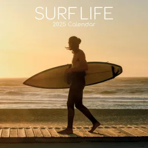 Surf Life 2025 Wall Calendar