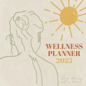 Wellness Planner 2025 Wall Calendar