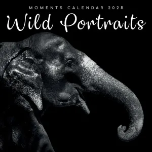 Wild Portraits 2025 Wall Calendar