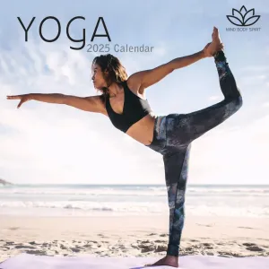 Yoga 2025 Wall Calendar