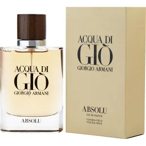 Giorgio Armani - Acqua Di Giò Absolu : Eau De Parfum Spray 2.5 Oz / 75 ml
