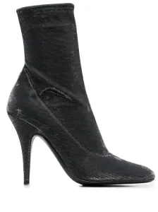 GIUSEPPE ZANOTTI DESIGN - Leather Heel Ankle Boots #44194