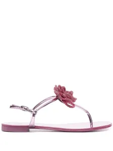 GIUSEPPE ZANOTTI DESIGN - Jewel Leather Sandals #1139482