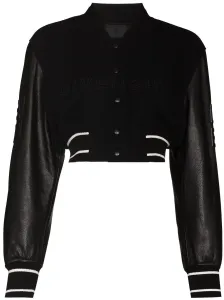 GIVENCHY - Wool Adn Leather Bomber Jacket #1248469