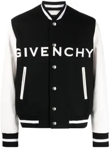 GIVENCHY - Logo Wool Bomber Jacket #1124855