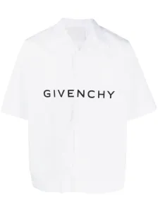 GIVENCHY - Logo Cotton Shirt #1244032