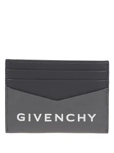 GIVENCHY - Logo Leather Card Holder