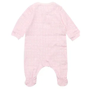 Givenchy Baby Girls Babygrow Pink 3M