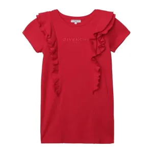 Givenchy Girls Dress Red 12Y