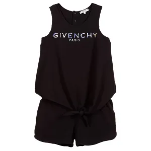 Givenchy Girls Logo Dress Black 10Y