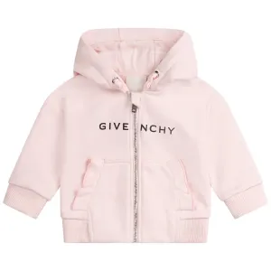 Givenchy Baby Girls Logo Hoodie Pink 12M