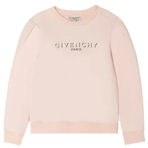 Givenchy - Girls Pink Logo Sweatshirt 10Y