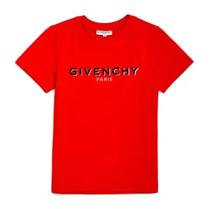 Givenchy - Baby Boys Logo T-shirt Red 12M