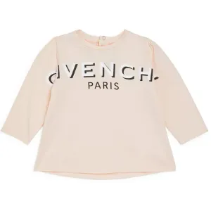 Givenchy - Baby Girls Logo T-shirt Pink 3Y