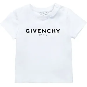 Givenchy - White Baby Boys Logo T-shirt 12M
