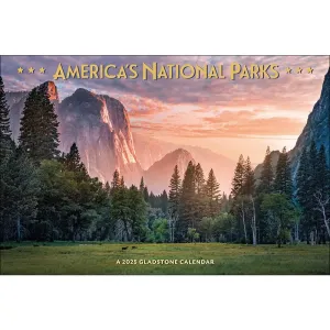 Americas National Parks Deluxe 2025 Wall Calendar