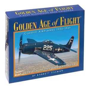 Golden Age of Flight 2025 Desk Calendar