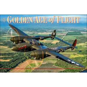 Golden Age of Flight 2025 Wall Calendar