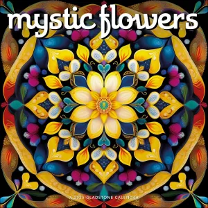 Mystic Flowers 2025 Wall Calendar