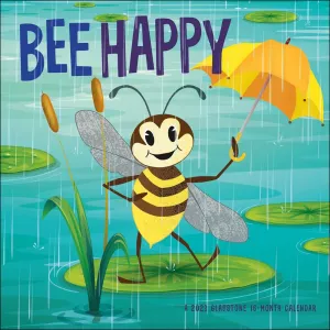 Bee Happy 2023 Wall Calendar