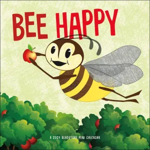 Bee Happy Mini Wall Calendar