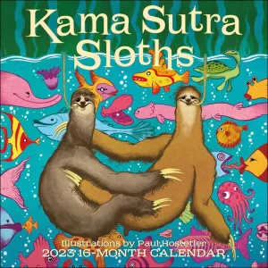 Kama Sutra Sloths 2023 Wall Calendar