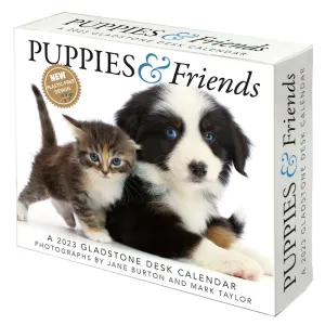 Puppies and Friends 2023 Desk Calendar