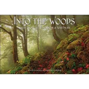 Into the Woods with Thoreau Emerson and Whitman 2023 Deluxe Wall Calendar