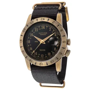 Glycine Airman Vintage Noon Men's Watch #1227368