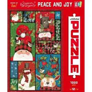 Winget Peace and Joy 1000pc Puzzle