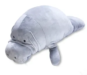 Snoozimals Manny the Manatee Plush, 20in