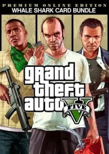 Grand Theft Auto V: Premium Online Edition & Whale Shark Card Bundle Rockstar Games Launcher Key GLOBAL